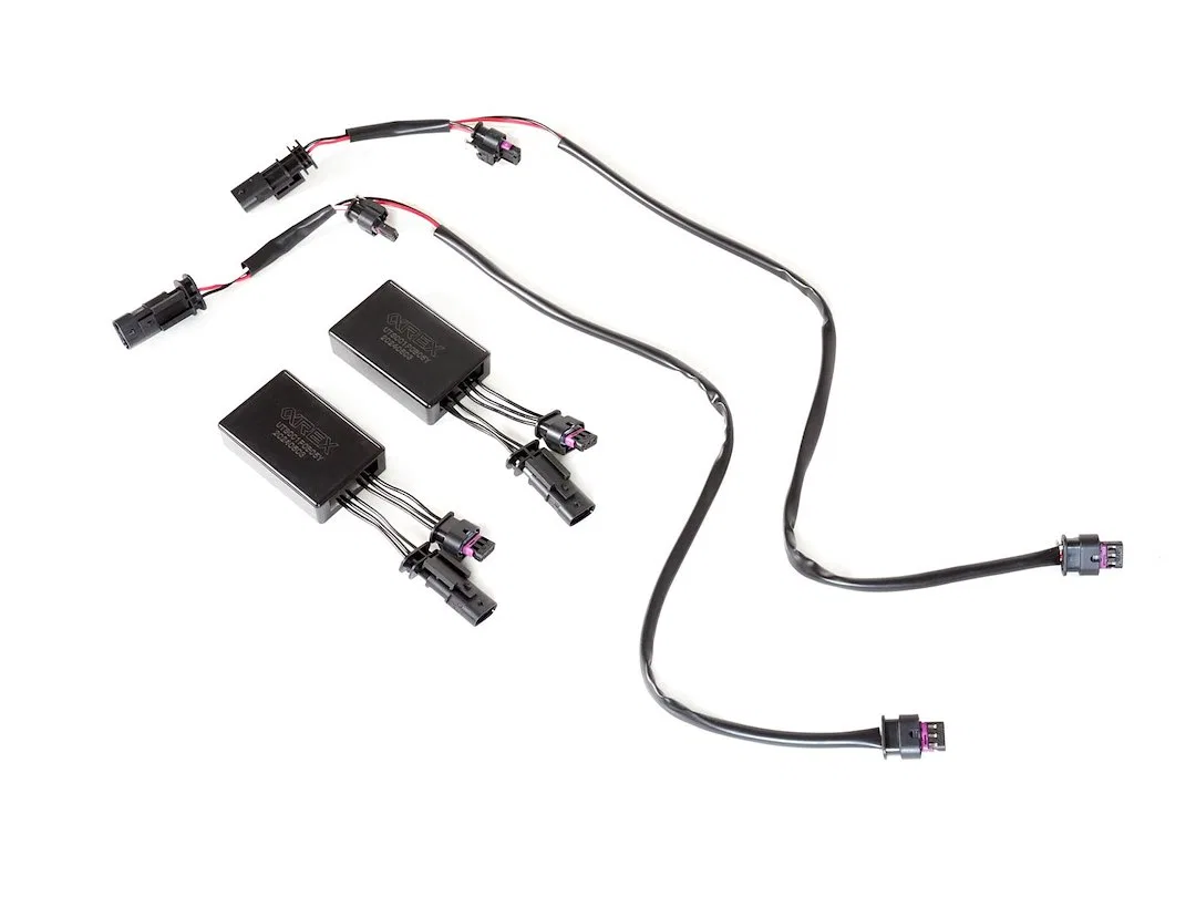 210081 – ALPHAREX USA Driving/ Fog Light Wiring Harness, Used With Stock Reflector Headlights To Install DoubleTap Fo...